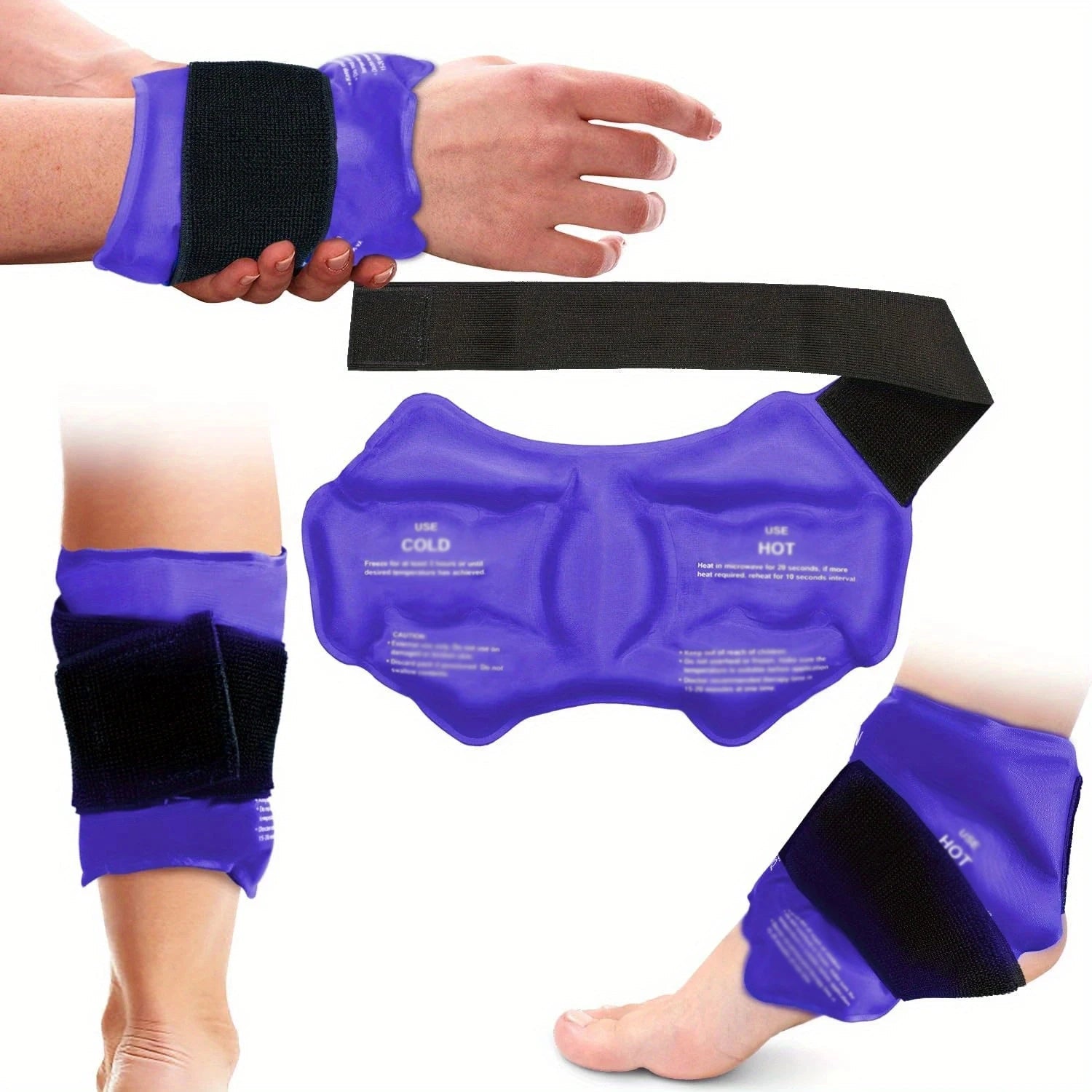 Ankle Brace Ice Pack Wrap For Injuires Hot Cold Therapy Reusable Gel Cold Pack Ankle Support For Pain Relief Sprains - FitHealthHavenFitHealthHavenFitHealthHaven14:496PurplePurpleAnkle Brace Ice Pack Wrap For Injuires Hot Cold Therapy Reusable Gel Cold Pack Ankle Support For Pain Relief Sprains