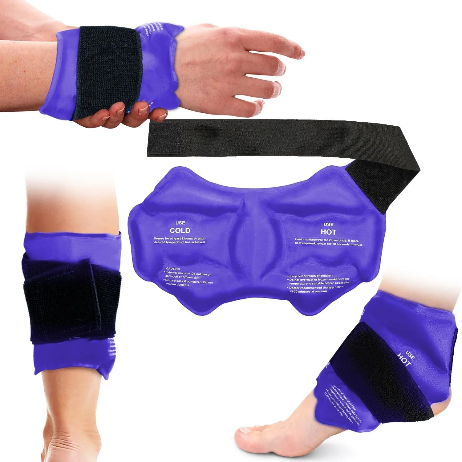 Ankle Brace Ice Pack Wrap For Injuires Hot Cold Therapy Reusable Gel Cold Pack Ankle Support For Pain Relief Sprains - FitHealthHavenFitHealthHavenFitHealthHaven14:496PurplePurpleAnkle Brace Ice Pack Wrap For Injuires Hot Cold Therapy Reusable Gel Cold Pack Ankle Support For Pain Relief Sprains