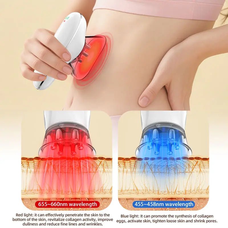Anti Cellulite Tool and Skin Tightening Device Body Sculpting Massager Cellulite Removal Machine for Face Belly Arms Legs Waist - FitHealthHavenFitHealthHavenFitHealthHaven14:29WHITEAnti Cellulite Tool and Skin Tightening Device Body Sculpting Massager Cellulite Removal Machine for Face Belly Arms Legs Waist