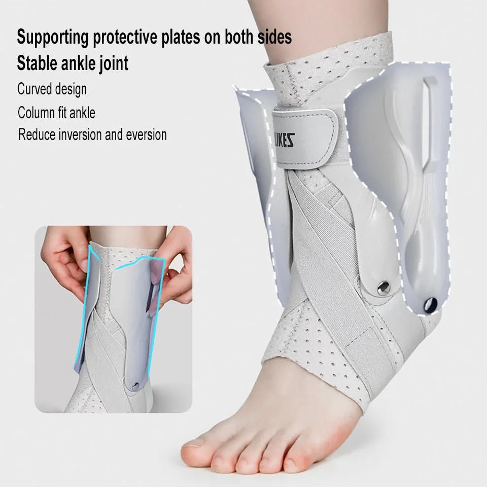 AOLIKES 1PCS Ankle Brace for Sprained Ankle, Ankle Support Brace with Side Stabilizers for Men & Women, Ankle Splint Stabilizer - FitHealthHavenFitHealthHavenFitHealthHaven14:201336227Gray;5:100014064GraySAOLIKES 1PCS Ankle Brace for Sprained Ankle, Ankle Support Brace with Side Stabilizers for Men & Women, Ankle Splint Stabilizer