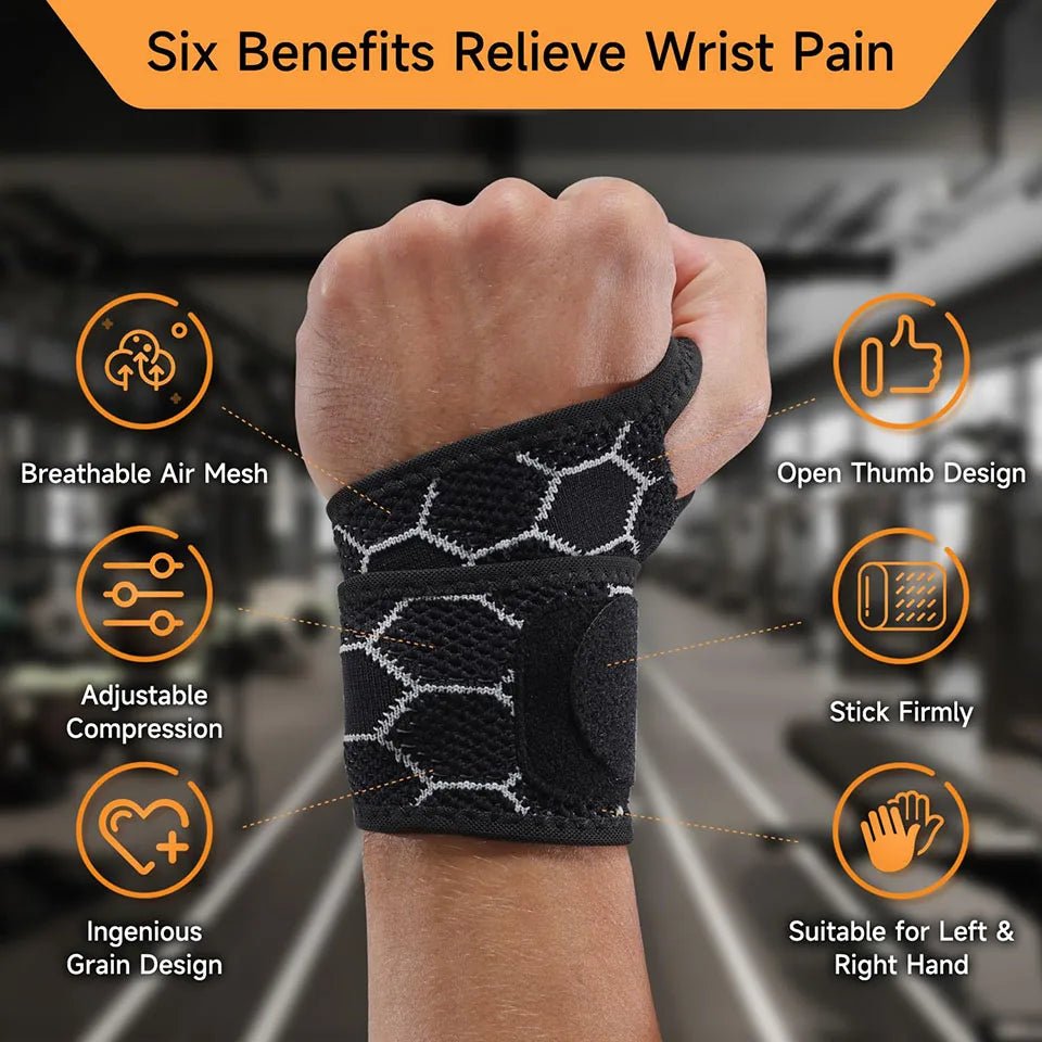AOLIKES 1PCS Compression Wrist Brace for Carpal Tunnel Relief Light Support,Adjustable Wrist Guards Fit Right Left Hand for Work - FitHealthHavenFitHealthHavenFitHealthHaven14:2000029847937 Pink7937 PinkAOLIKES 1PCS Compression Wrist Brace for Carpal Tunnel Relief Light Support,Adjustable Wrist Guards Fit Right Left Hand for Work