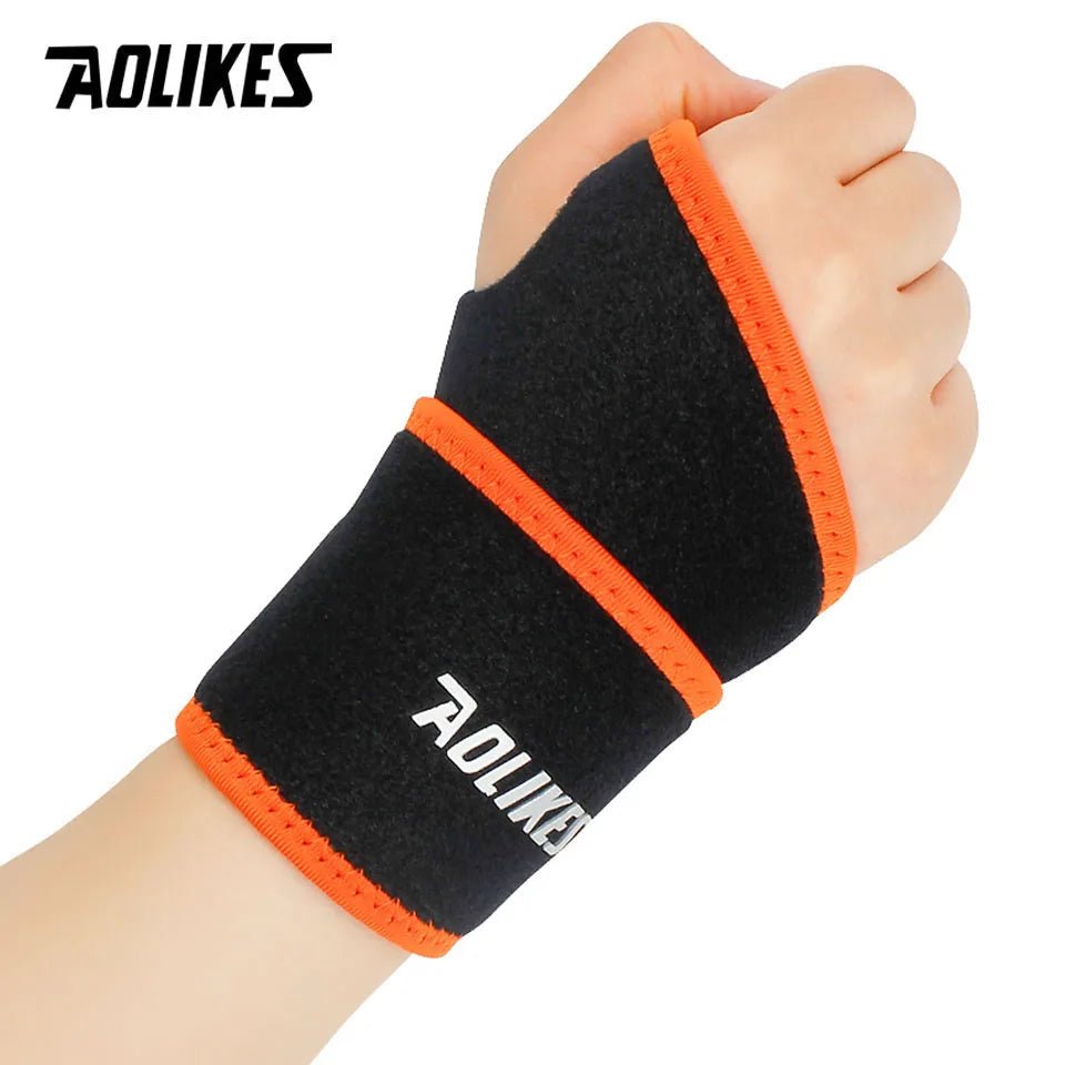 AOLIKES 1PCS Compression Wrist Brace for Carpal Tunnel Relief Light Support,Adjustable Wrist Guards Fit Right Left Hand for Work - FitHealthHavenFitHealthHavenFitHealthHaven14:4967937 Black orange7937 Black orangeAOLIKES 1PCS Compression Wrist Brace for Carpal Tunnel Relief Light Support,Adjustable Wrist Guards Fit Right Left Hand for Work