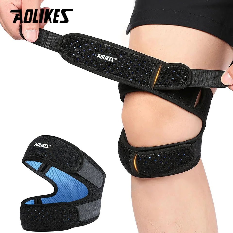 AOLIKES 1PCS Dual Patella Knee Straps,Knee Brace Patella Stabilizer for Knee Pain Relief Running Tennis Arthritis Tendonitis - FitHealthHavenFitHealthHavenFitHealthHaven14:366Type A--BlueType A - BlueAOLIKES 1PCS Dual Patella Knee Straps,Knee Brace Patella Stabilizer for Knee Pain Relief Running Tennis Arthritis Tendonitis