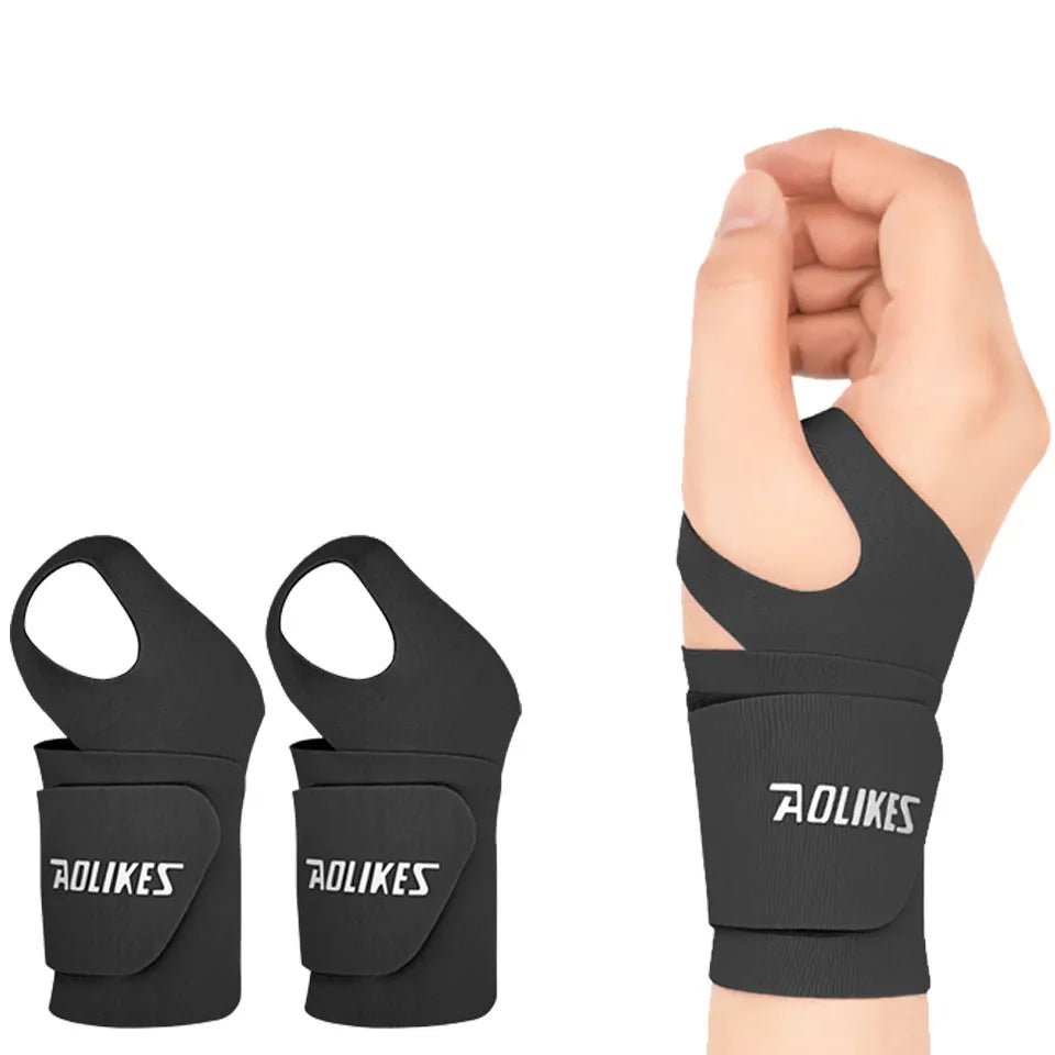 AOLIKES Ultra Thin and Soft Wrist Brace Wrist Wraps for Men and Women, Adjustable Wrist Support for Basketball Tennis Badminton - FitHealthHavenFitHealthHavenFitHealthHaven14:4962PCS Black;5:3613862PCS BlackMAOLIKES Ultra Thin and Soft Wrist Brace Wrist Wraps for Men and Women, Adjustable Wrist Support for Basketball Tennis Badminton