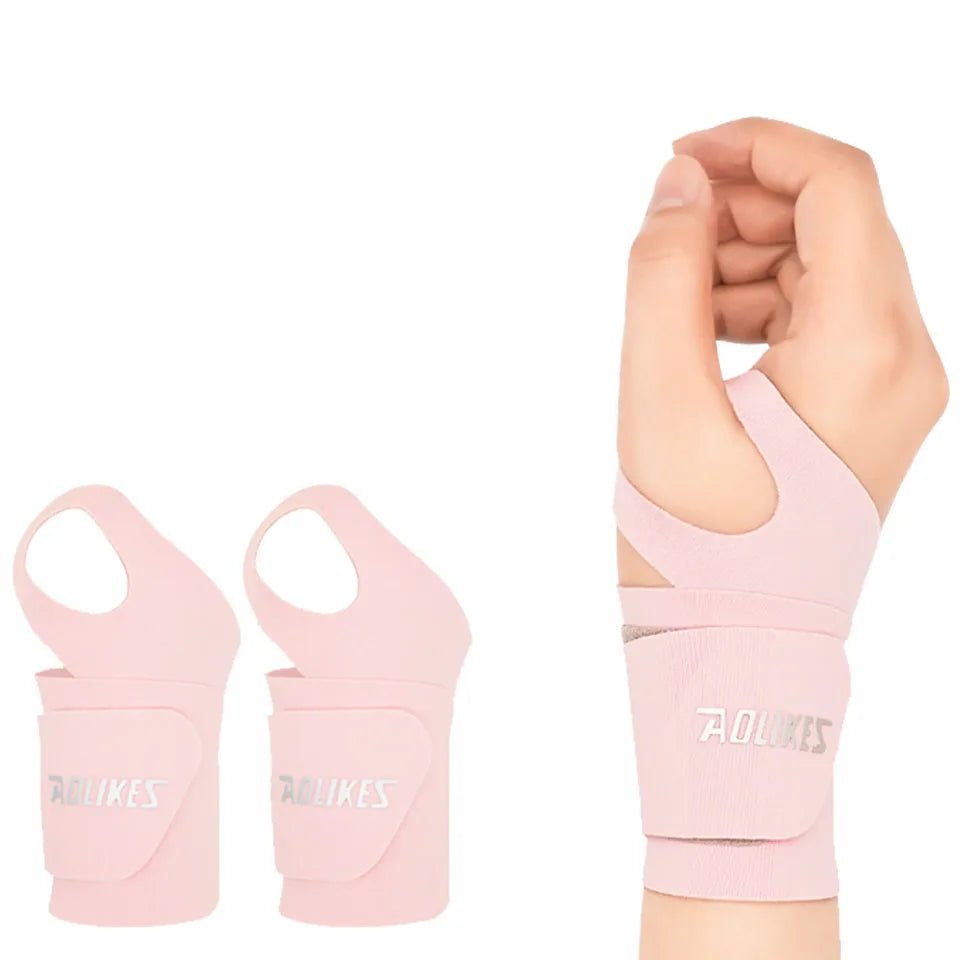 AOLIKES Ultra Thin and Soft Wrist Brace Wrist Wraps for Men and Women, Adjustable Wrist Support for Basketball Tennis Badminton - FitHealthHavenFitHealthHavenFitHealthHaven14:2000061512PCS Pink;5:3613862PCS PinkMAOLIKES Ultra Thin and Soft Wrist Brace Wrist Wraps for Men and Women, Adjustable Wrist Support for Basketball Tennis Badminton