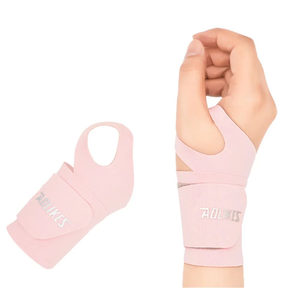 AOLIKES Ultra Thin and Soft Wrist Brace Wrist Wraps for Men and Women, Adjustable Wrist Support for Basketball Tennis Badminton - FitHealthHavenFitHealthHavenFitHealthHaven14:3661PCS Pink;5:3613861PCS PinkMAOLIKES Ultra Thin and Soft Wrist Brace Wrist Wraps for Men and Women, Adjustable Wrist Support for Basketball Tennis Badminton