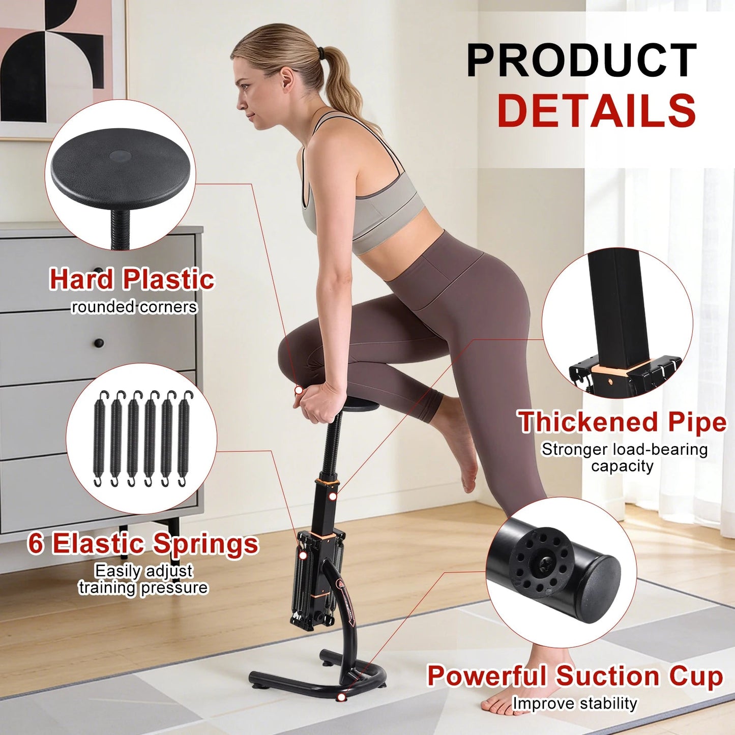 Assisted Squat Machine Height Adjustable Glutes Trainer with Variable Intensity, Leg Hip Core Strengthener Exercise Equipment for Home Gym, Low Impact Lower Body Workout Machine for Glutes Legs Hamstrings Quads - FitHealthHavenFitHealthHavenFitHealthHaven14:-1;200007763:201336106squat machineUnited StatesAssisted Squat Machine Height Adjustable Glutes Trainer with Variable Intensity, Leg Hip Core Strengthener Exercise Equipment for Home Gym, Low Impact Lower Body Workout Machine for Glutes Legs 