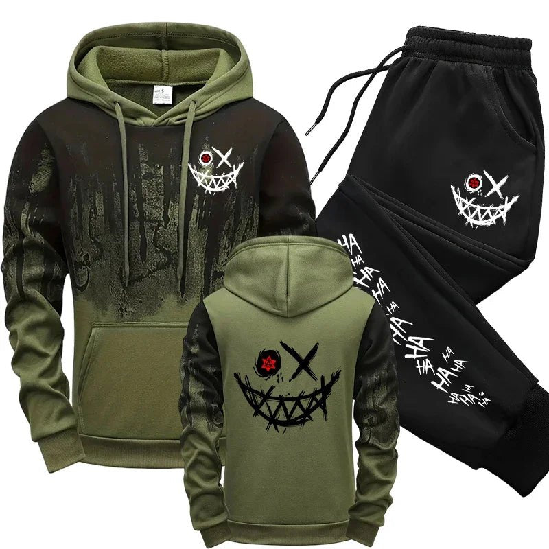 Autumn Winter Male Daily Casual Sports Jogger Suit 2025 Urban Fashion Hoodies Sportswear Men's Set Hooded Sweatshirts Sweatpants - FitHealthHavenFitHealthHavenFitHealthHaven14:691Grey;5:200000990Grey4XLAutumn Winter Male Daily Casual Sports Jogger Suit 2025 Urban Fashion Hoodies Sportswear Men's Set Hooded Sweatshirts Sweatpants