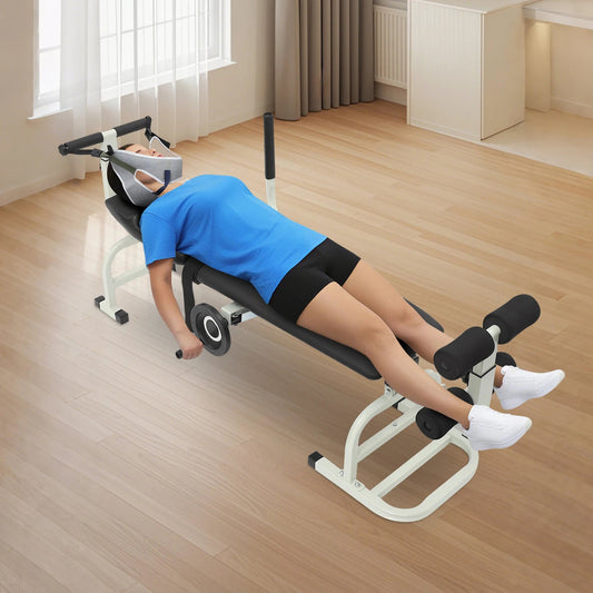 Back Stretch Bench Multifunctional Neck Stretcher Decompression Bench Lumbar Traction Bed Home Workout Stretcher - FitHealthHavenFitHealthHavenFitHealthHaven14:193;200007763:201336106blackUnited StatesBack Stretch Bench Multifunctional Neck Stretcher Decompression Bench Lumbar Traction Bed Home Workout Stretcher
