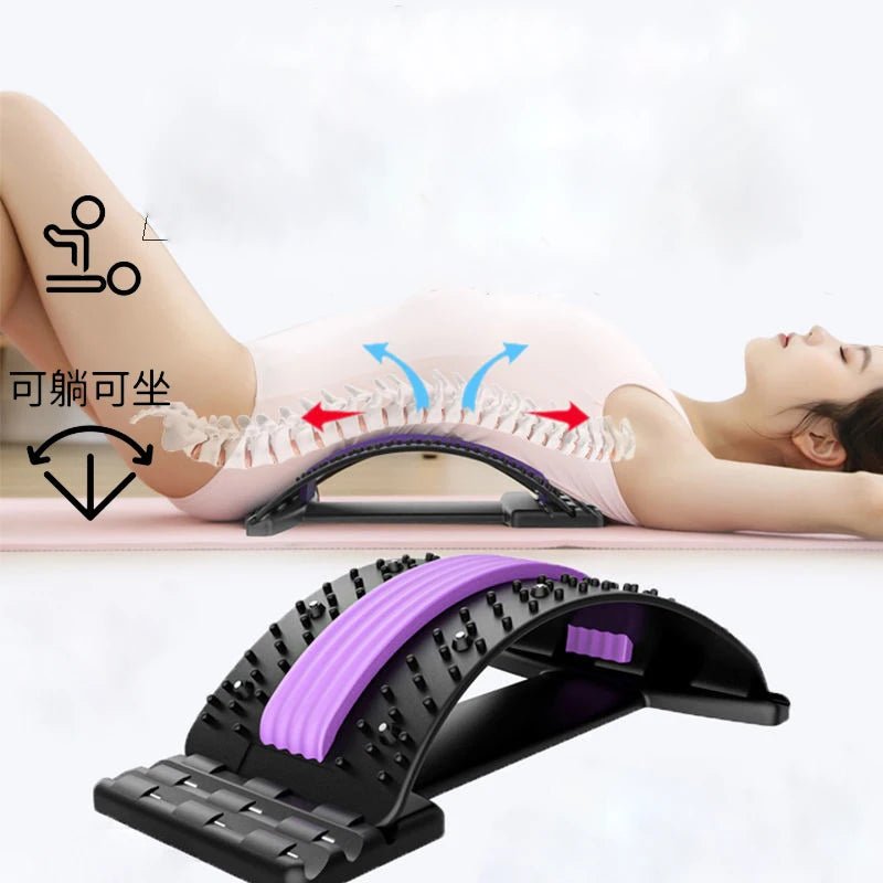 Back Stretcher for Back Pain Relief, Multi-Level Back Cracker Board, Lower and Upper Back Support for Herniated Disc - FitHealthHavenFitHealthHavenFitHealthHaven14:200141872PurplePurpleBack Stretcher for Back Pain Relief, Multi-Level Back Cracker Board, Lower and Upper Back Support for Herniated Disc