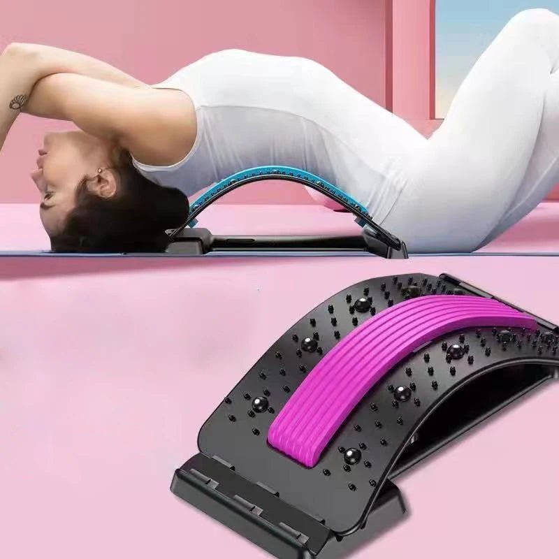 Back Stretcher for Back Pain Relief, Multi-Level Back Cracker Board, Lower and Upper Back Support for Herniated Disc - FitHealthHavenFitHealthHavenFitHealthHaven14:1052PinkPinkBack Stretcher for Back Pain Relief, Multi-Level Back Cracker Board, Lower and Upper Back Support for Herniated Disc