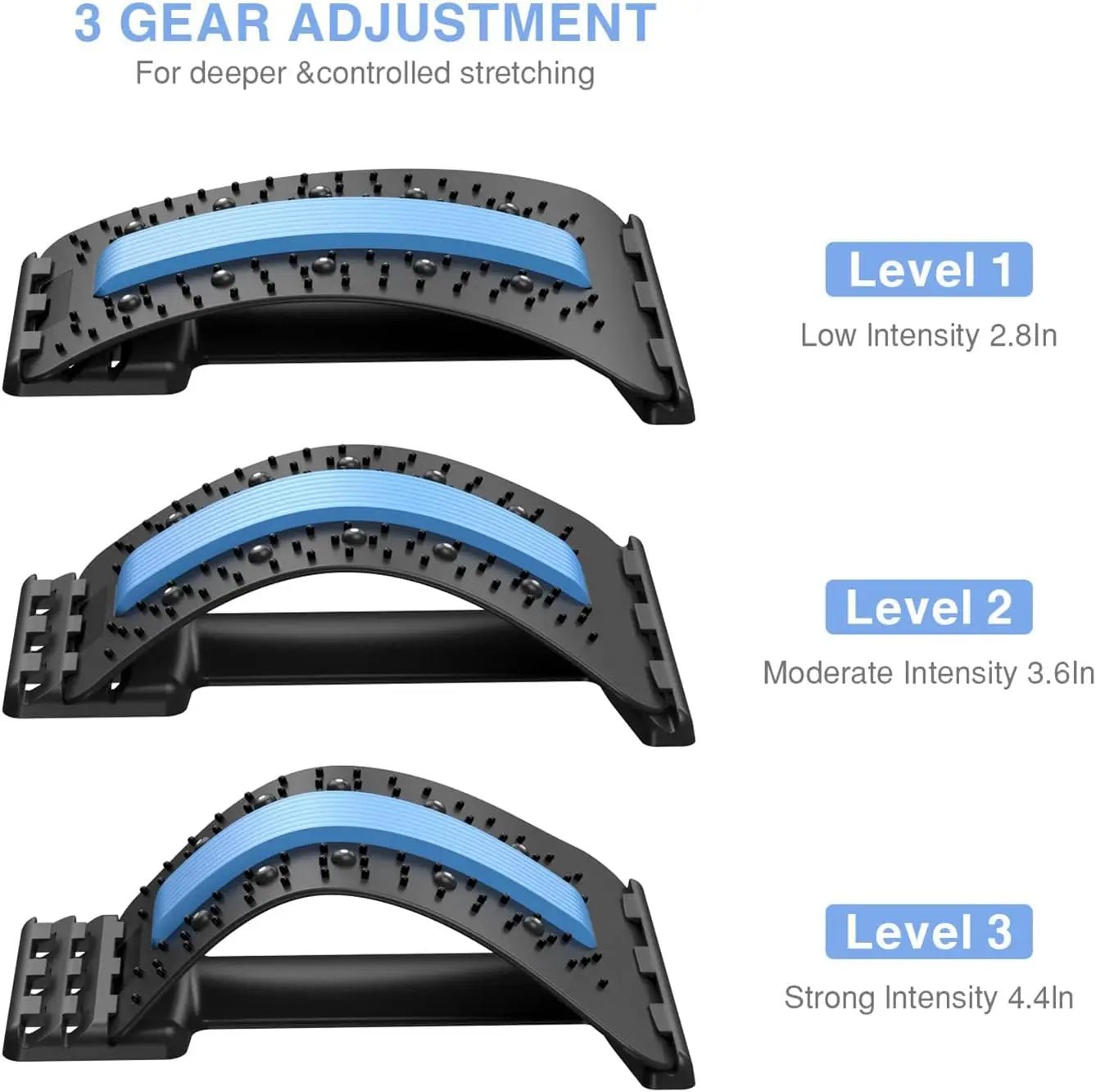 Back Stretcher for Back Pain Relief, Multi-Level Back Cracker Board, Lower and Upper Back Support for Herniated Disc - FitHealthHavenFitHealthHavenFitHealthHaven14:771BlueBlueBack Stretcher for Back Pain Relief, Multi-Level Back Cracker Board, Lower and Upper Back Support for Herniated Disc