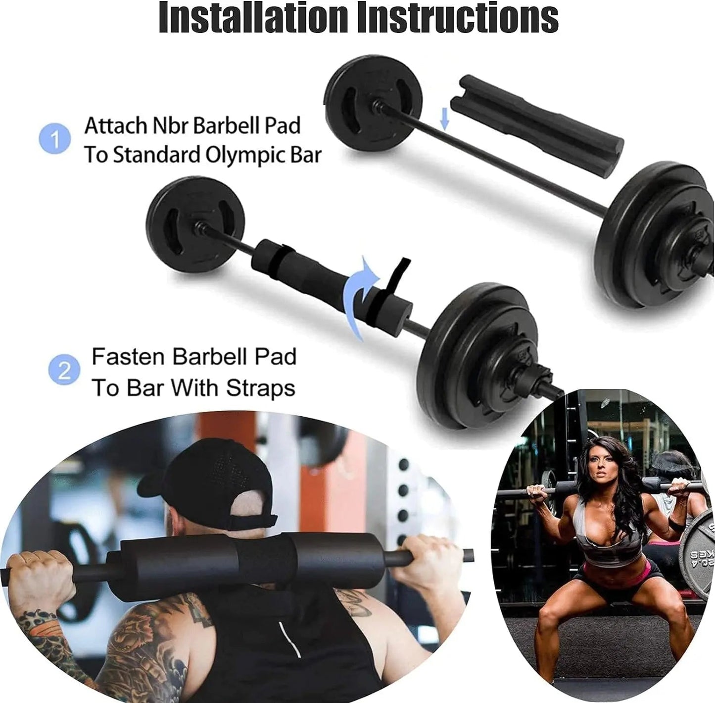 Barbell Shoulder Pads Thickened Non-slip Gym Fitness Weightlifting Squat Dumbbel Neck Support Protection Pad Strength Workout - FitHealthHavenFitHealthHavenFitHealthHaven14:200006153BlueBlueBarbell Shoulder Pads Thickened Non-slip Gym Fitness Weightlifting Squat Dumbbel Neck Support Protection Pad Strength Workout