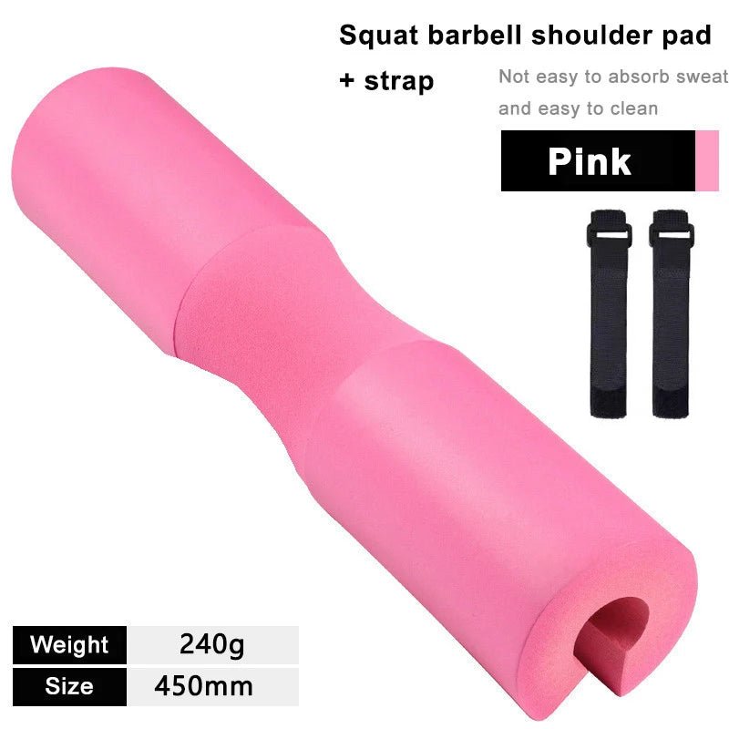 Barbell Shoulder Pads Thickened Squat Weightlifting Foam Neck Pads Lunges Hip Thrusts Powerlifting Deadlift Gym Fitness Training - FitHealthHavenFitHealthHavenFitHealthHaven14:200006154100-Pink100-PinkBarbell Shoulder Pads Thickened Squat Weightlifting Foam Neck Pads Lunges Hip Thrusts Powerlifting Deadlift Gym Fitness Training