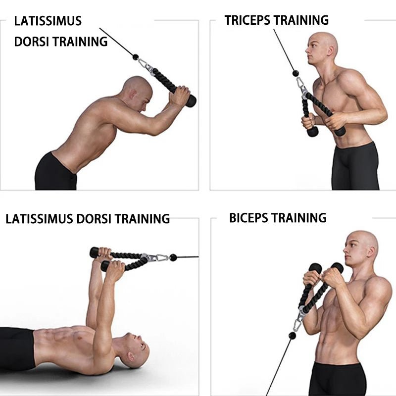 Biceps Training Gantry Frame Equipment Double Head Pull Rope Gym Accessories Triceps Lower Press Handle Tricep Laterals Muscle - FitHealthHavenFitHealthHavenFitHealthHaven14:771Foot ring buckleFoot ring buckleBiceps Training Gantry Frame Equipment Double Head Pull Rope Gym Accessories Triceps Lower Press Handle Tricep Laterals Muscle
