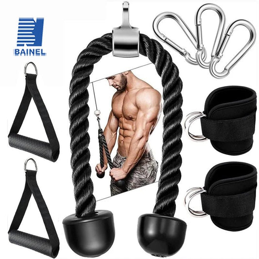 Biceps Training Gantry Frame Equipment Double Head Pull Rope Gym Accessories Triceps Lower Press Handle Tricep Laterals Muscle - FitHealthHavenFitHealthHavenFitHealthHaven14:771Foot ring buckleFoot ring buckleBiceps Training Gantry Frame Equipment Double Head Pull Rope Gym Accessories Triceps Lower Press Handle Tricep Laterals Muscle