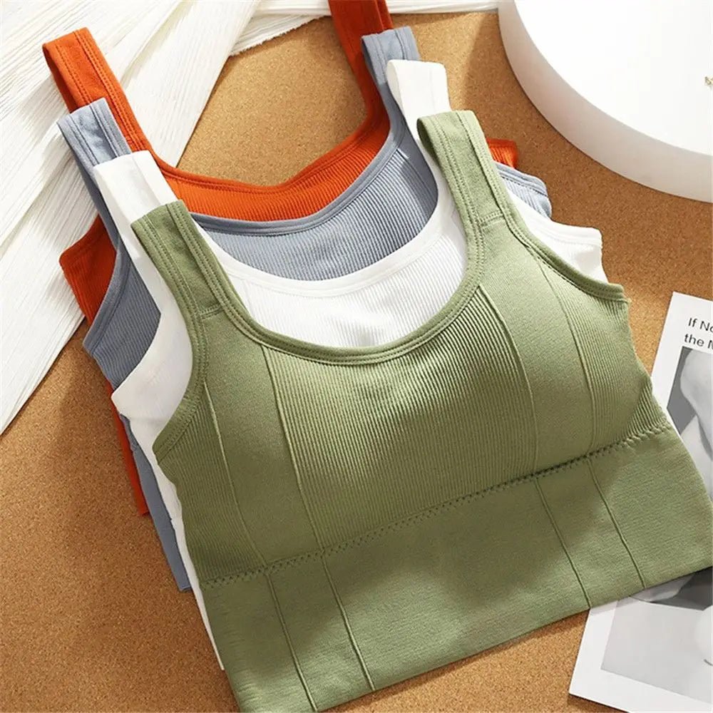 Breathable Sports Bra Anti-Sweat Fitness Top Women Seamless Yoga Bra Shockproof Crop Top Push Up Sport Bra Gym Workout Top - FitHealthHavenFitHealthHavenFitHealthHaven14:100011056Blue;5:200004046One size for 40-70kgBlueOne size for 40-70kgBreathable Sports Bra Anti-Sweat Fitness Top Women Seamless Yoga Bra Shockproof Crop Top Push Up Sport Bra Gym Workout Top