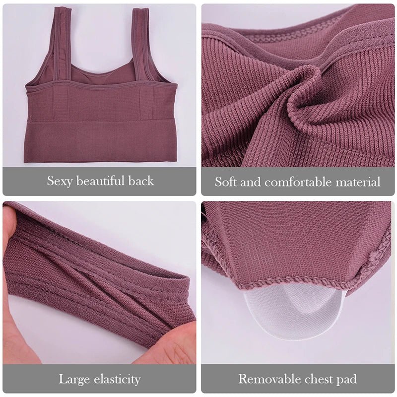 Breathable Sports Bra Anti-Sweat Fitness Top Women Seamless Yoga Bra Shockproof Crop Top Push Up Sport Bra Gym Workout Top - FitHealthHavenFitHealthHavenFitHealthHaven14:100011056Blue;5:200004046One size for 40-70kgBlueOne size for 40-70kgBreathable Sports Bra Anti-Sweat Fitness Top Women Seamless Yoga Bra Shockproof Crop Top Push Up Sport Bra Gym Workout Top