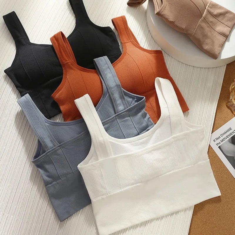 Breathable Sports Bra Anti-Sweat Fitness Top Women Seamless Yoga Bra Shockproof Crop Top Push Up Sport Bra Gym Workout Top - FitHealthHavenFitHealthHavenFitHealthHaven14:100011056Blue;5:200004046One size for 40-70kgBlueOne size for 40-70kgBreathable Sports Bra Anti-Sweat Fitness Top Women Seamless Yoga Bra Shockproof Crop Top Push Up Sport Bra Gym Workout Top