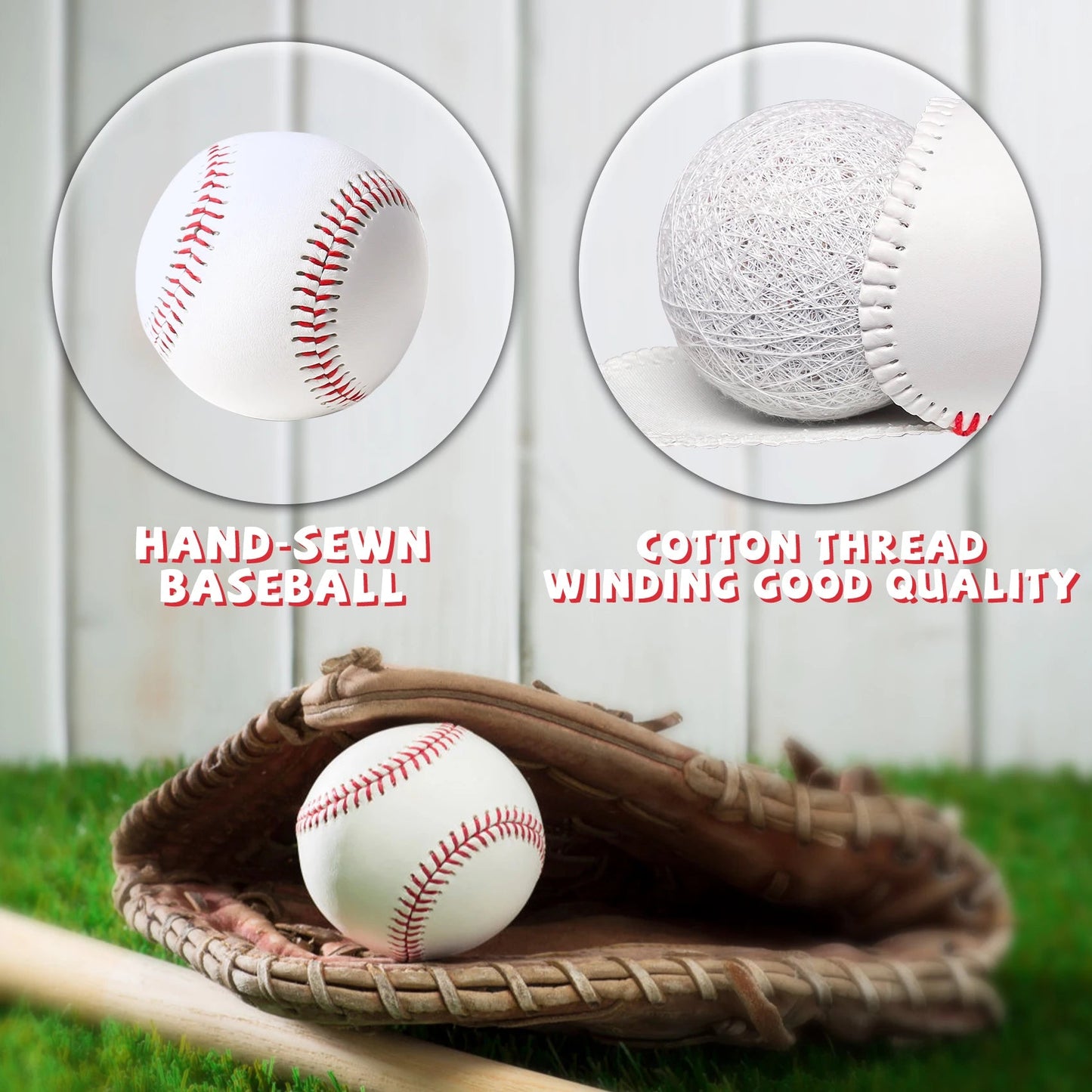 Bucket of Baseballs - 24 Pack Standard Size Adult Training Balls for Pitching, Hitting, Fielding - Unmarked & Leather Covered Pr - FitHealthHavenFitHealthHavenFitHealthHaven14:29;200007763:201336106WHITEUnited StatesBucket of Baseballs - 24 Pack Standard Size Adult Training Balls for Pitching, Hitting, Fielding - Unmarked & Leather Covered Pr