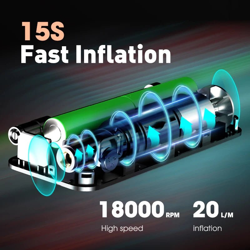 CARSUN Rechargeable Air Pump Tire Inflator Portable Compressor Digital Cordless Car Tyre Inflator For Motocycle Bicycle Balls - FitHealthHavenFitHealthHavenFitHealthHaven14:193BlackBlackCARSUN Rechargeable Air Pump Tire Inflator Portable Compressor Digital Cordless Car Tyre Inflator For Motocycle Bicycle Balls