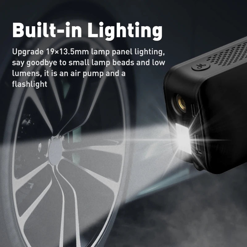 CARSUN Rechargeable Air Pump Tire Inflator Portable Compressor Digital Cordless Car Tyre Inflator For Motocycle Bicycle Balls - FitHealthHavenFitHealthHavenFitHealthHaven14:193BlackBlackCARSUN Rechargeable Air Pump Tire Inflator Portable Compressor Digital Cordless Car Tyre Inflator For Motocycle Bicycle Balls