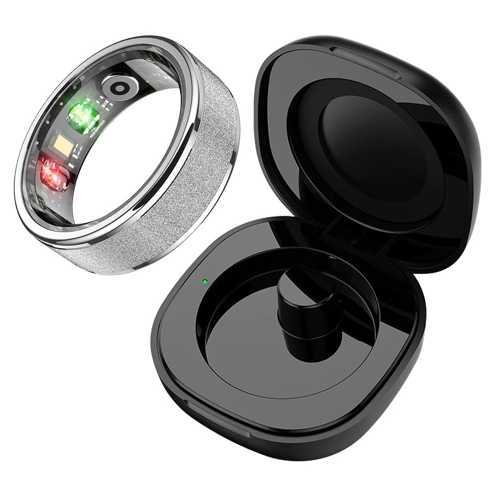COLMI R10 Smart Ring with Charging Case for Men Women, Health and Sleep Monitor, 5ATM Waterproof, Multi-sport Mode - FitHealthHavenFitHealthHavenFitHealthHaven14:350853;200000369:3434Silver7COLMI R10 Smart Ring with Charging Case for Men Women, Health and Sleep Monitor, 5ATM Waterproof, Multi-sport Mode