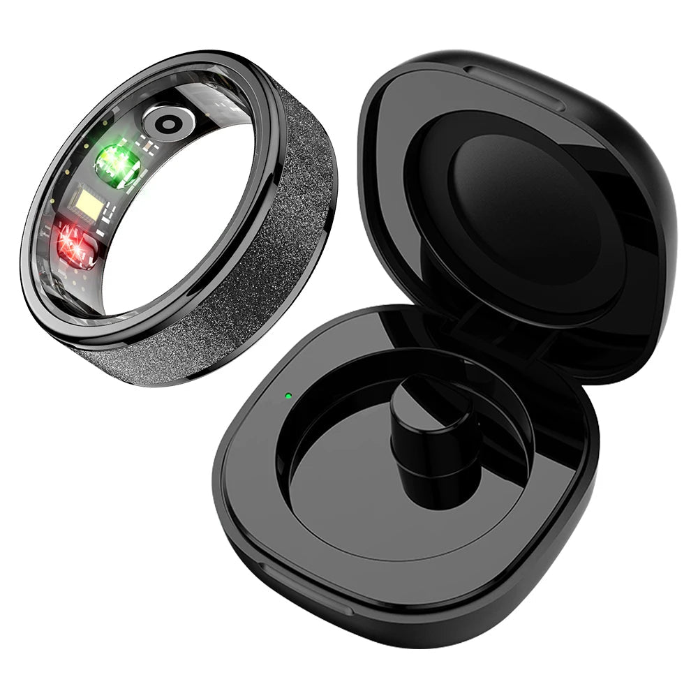 COLMI R10 Smart Ring with Charging Case for Men Women, Health and Sleep Monitor, 5ATM Waterproof, Multi-sport Mode - FitHealthHavenFitHealthHavenFitHealthHaven14:193;200000369:200000296black13COLMI R10 Smart Ring with Charging Case for Men Women, Health and Sleep Monitor, 5ATM Waterproof, Multi-sport Mode