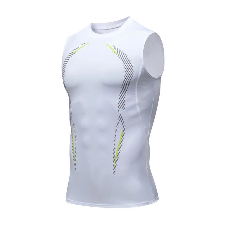 Compression Tank Top Men Running Gym Shirt Sleeveless Quick Dry Sportswear Male Fitness Bodybuilding Vest Workout Muscle Top - FitHealthHavenFitHealthHavenFitHealthHaven14:193RUN25132;5:4183RUN25132XXXLCompression Tank Top Men Running Gym Shirt Sleeveless Quick Dry Sportswear Male Fitness Bodybuilding Vest Workout Muscle Top
