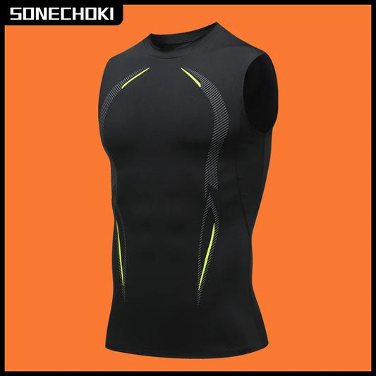 Compression Tank Top Men Running Gym Shirt Sleeveless Quick Dry Sportswear Male Fitness Bodybuilding Vest Workout Muscle Top - FitHealthHavenFitHealthHavenFitHealthHaven14:173RUN25133;5:4182RUN25133XXLCompression Tank Top Men Running Gym Shirt Sleeveless Quick Dry Sportswear Male Fitness Bodybuilding Vest Workout Muscle Top