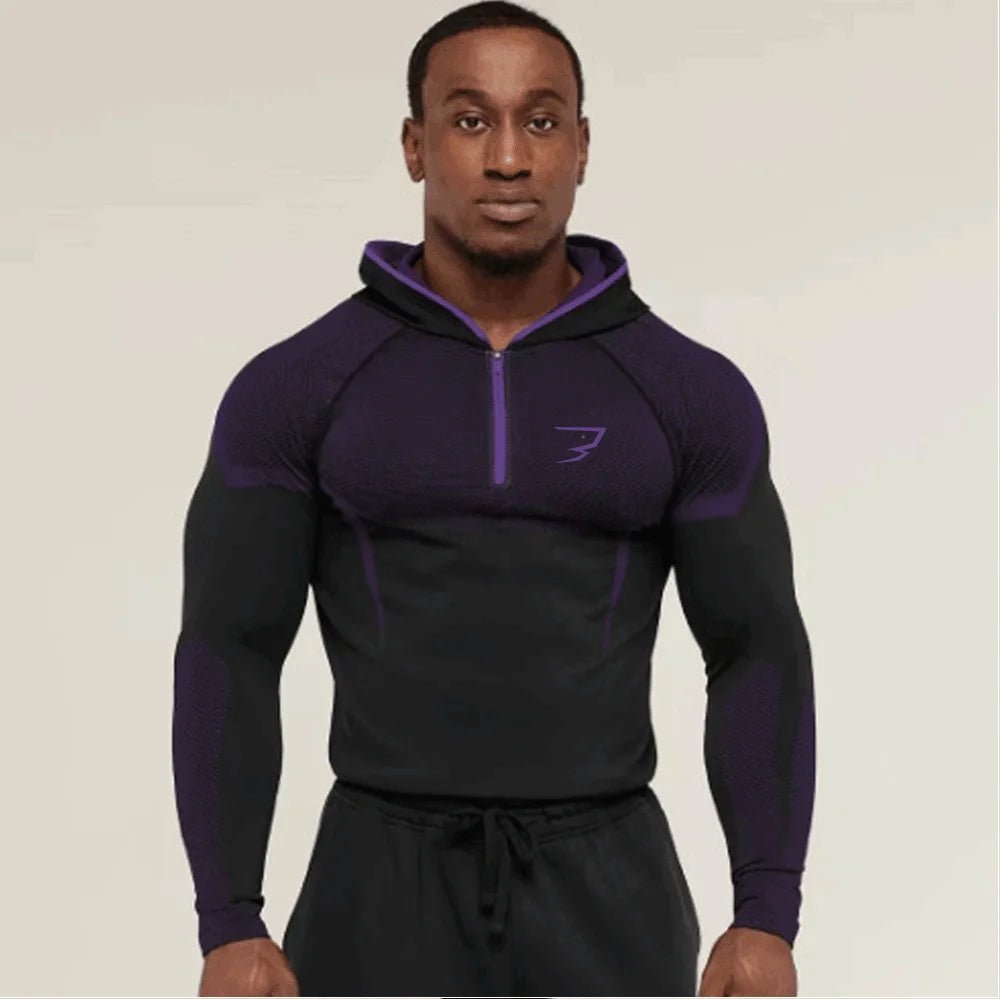 Compression Top Gym T Shirts Rashgad 2026 New Men Bodybuilding Sports Hooded T-Shirt Quick Dry Running Shirt Long Sleeved Tight - FitHealthHavenFitHealthHavenFitHealthHaven14:691long sleeves-3;5:100014065long sleeves-3XLCompression Top Gym T Shirts Rashgad 2026 New Men Bodybuilding Sports Hooded T-Shirt Quick Dry Running Shirt Long Sleeved Tight