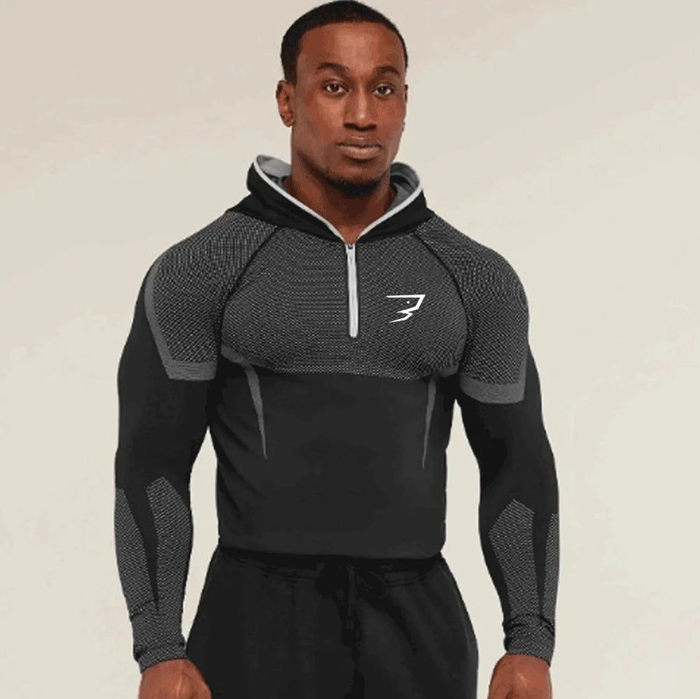 Compression Top Gym T Shirts Rashgad 2026 New Men Bodybuilding Sports Hooded T-Shirt Quick Dry Running Shirt Long Sleeved Tight - FitHealthHavenFitHealthHavenFitHealthHaven14:193long sleeves-1;5:4183long sleeves-1XXXLCompression Top Gym T Shirts Rashgad 2026 New Men Bodybuilding Sports Hooded T-Shirt Quick Dry Running Shirt Long Sleeved Tight