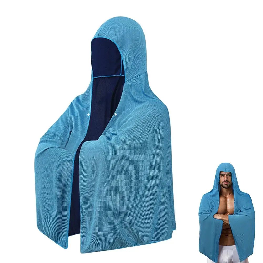 Cooling Hooded Towel Poncho UV Protection Sun Shield for Swimming Beach Pool Outdoor Sports Wipe Sweating Towel - FitHealthHavenFitHealthHavenFitHealthHaven14:173AACooling Hooded Towel Poncho UV Protection Sun Shield for Swimming Beach Pool Outdoor Sports Wipe Sweating Towel