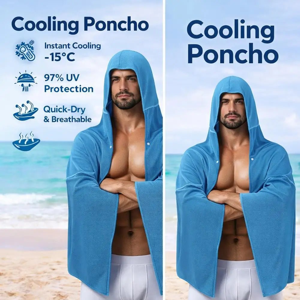 Cooling Hooded Towel Poncho UV Protection Sun Shield for Swimming Beach Pool Outdoor Sports Wipe Sweating Towel - FitHealthHavenFitHealthHavenFitHealthHaven14:175BBCooling Hooded Towel Poncho UV Protection Sun Shield for Swimming Beach Pool Outdoor Sports Wipe Sweating Towel