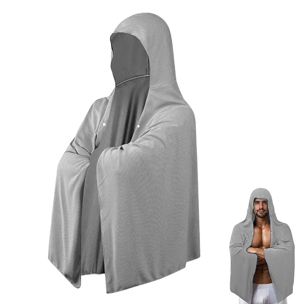 Cooling Hooded Towel Poncho UV Protection Sun Shield for Swimming Beach Pool Outdoor Sports Wipe Sweating Towel - FitHealthHavenFitHealthHavenFitHealthHaven14:200006152DDCooling Hooded Towel Poncho UV Protection Sun Shield for Swimming Beach Pool Outdoor Sports Wipe Sweating Towel