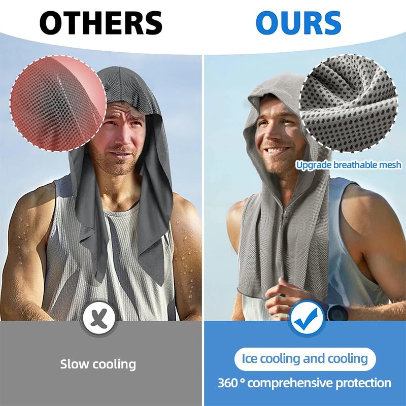 Cooling Hoodie Towel- Hood Towel, Evaporative Cool Technology, Cools Instantly When Wet, , Great for Sports, Fitness, Gym - FitHealthHavenFitHealthHavenFitHealthHaven14:200004891Rose Red;200007763:201336100Rose RedChina MainlandCooling Hoodie Towel- Hood Towel, Evaporative Cool Technology, Cools Instantly When Wet, , Great for Sports, Fitness, Gym