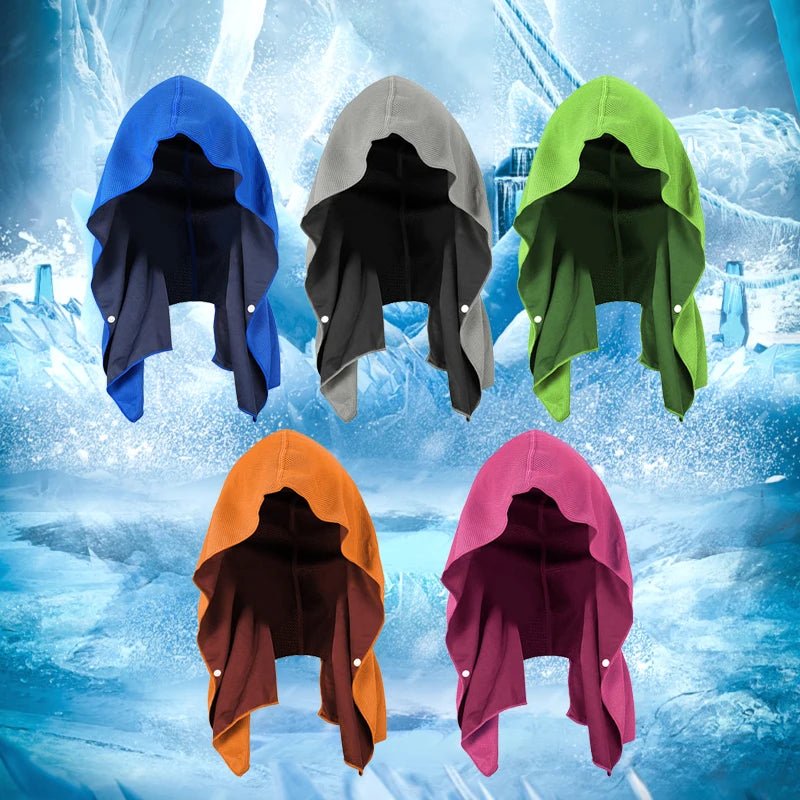 Cooling Hoodie Towel- Hood Towel, Evaporative Cool Technology, Cools Instantly When Wet, , Great for Sports, Fitness, Gym - FitHealthHavenFitHealthHavenFitHealthHaven14:200004891Rose Red;200007763:201336100Rose RedChina MainlandCooling Hoodie Towel- Hood Towel, Evaporative Cool Technology, Cools Instantly When Wet, , Great for Sports, Fitness, Gym