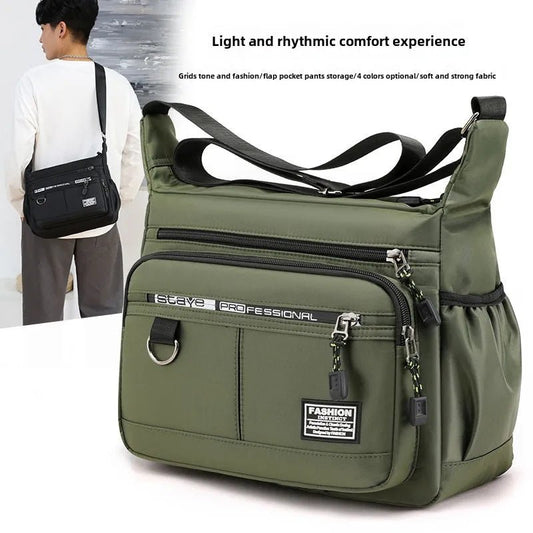 Design Oxford Shoulder Bag Large Capacity Men's Casual Multi-layer Pocket Fashion Single Shoulder Crossbody Luxury Messenger Bag - FitHealthHavenFitHealthHavenFitHealthHaven14:193BlackBlackDesign Oxford Shoulder Bag Large Capacity Men's Casual Multi-layer Pocket Fashion Single Shoulder Crossbody Luxury Messenger Bag