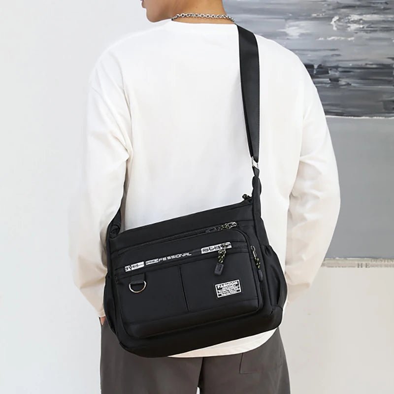 Design Oxford Shoulder Bag Large Capacity Men's Casual Multi-layer Pocket Fashion Single Shoulder Crossbody Luxury Messenger Bag - FitHealthHavenFitHealthHavenFitHealthHaven14:193BlackBlackDesign Oxford Shoulder Bag Large Capacity Men's Casual Multi-layer Pocket Fashion Single Shoulder Crossbody Luxury Messenger Bag