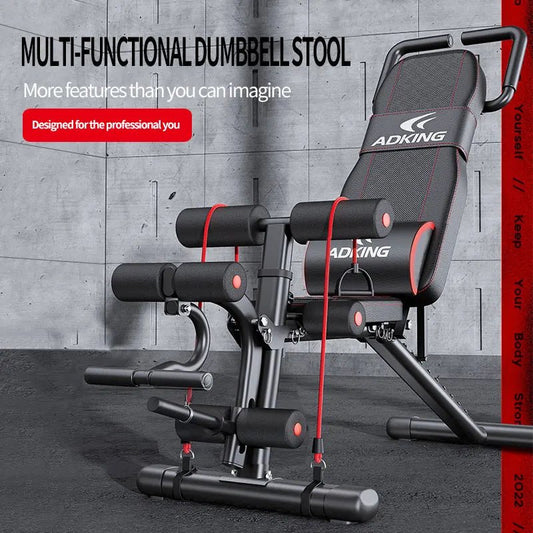 Dumbbell bench press home fitness chair, sit-up assist equipment, foldable multi-functional bench, with a load capacity of 800lb - FitHealthHavenFitHealthHavenFitHealthHaven14:193187-4;200007763:201336106187-4United StatesDumbbell bench press home fitness chair, sit-up assist equipment, foldable multi-functional bench, with a load capacity of 800lb
