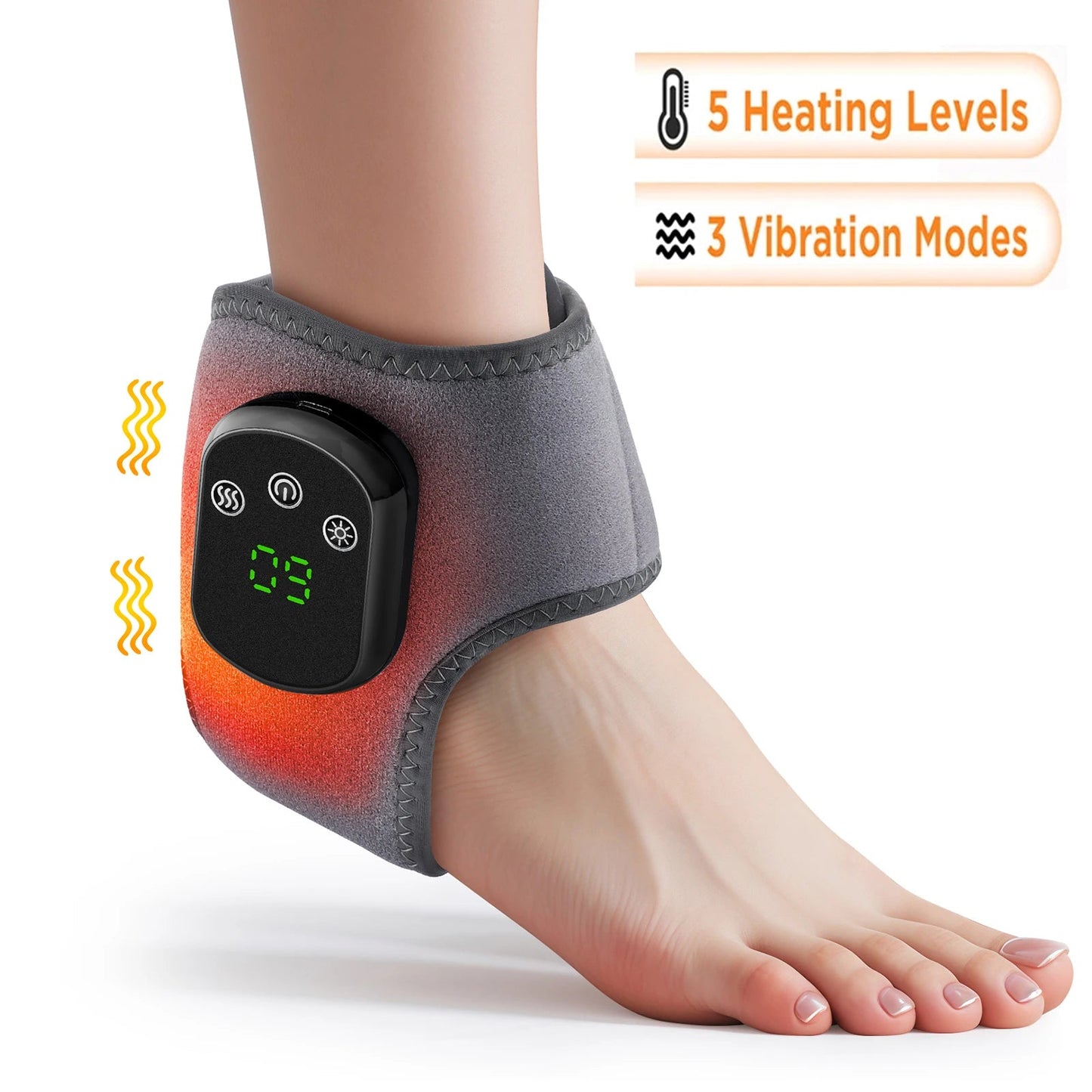 Electric foot and hand massager can vibrate and heat the ankles and ankles, and the bracket joints are portable, which can relax - FitHealthHavenFitHealthHavenFitHealthHaven14:200002130Grey Ankle-5 levelGrey Ankle-5 levelElectric foot and hand massager can vibrate and heat the ankles and ankles, and the bracket joints are portable, which can relax