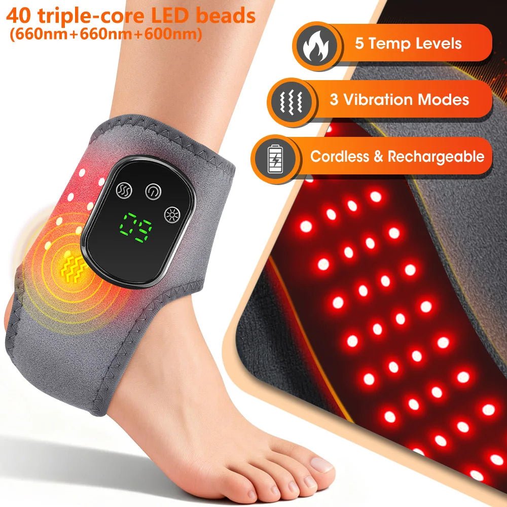 Electric foot and hand massager can vibrate and heat the ankles and ankles, and the bracket joints are portable, which can relax - FitHealthHavenFitHealthHavenFitHealthHaven14:771Ankle-660nm Red LEDAnkle-660nm Red LEDElectric foot and hand massager can vibrate and heat the ankles and ankles, and the bracket joints are portable, which can relax