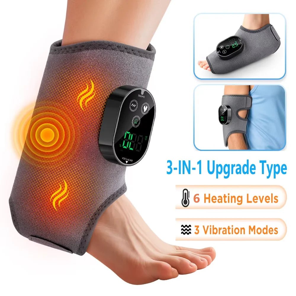 Electric foot and hand massager can vibrate and heat the ankles and ankles, and the bracket joints are portable, which can relax - FitHealthHavenFitHealthHavenFitHealthHaven14:3654583-in-1 Type-6 Level3-in-1 Type-6 LevelElectric foot and hand massager can vibrate and heat the ankles and ankles, and the bracket joints are portable, which can relax