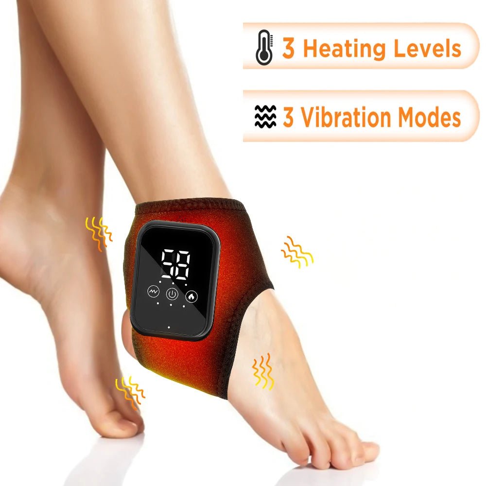 Electric foot and hand massager can vibrate and heat the ankles and ankles, and the bracket joints are portable, which can relax - FitHealthHavenFitHealthHavenFitHealthHaven14:10Black Ankle-3 levelBlack Ankle-3 levelElectric foot and hand massager can vibrate and heat the ankles and ankles, and the bracket joints are portable, which can relax