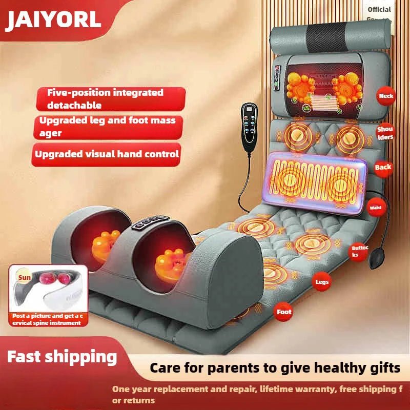 Electric Full Body Massage Mattress With Heating Hand Control Shoulder Neck Waist Airbag Back Kneading vibration Massage Cushion - FitHealthHavenFitHealthHavenFitHealthHaven14:4873JD-409-Flannel;200009209:202082807JD-409-FlannelAUElectric Full Body Massage Mattress With Heating Hand Control Shoulder Neck Waist Airbag Back Kneading vibration Massage Cushion