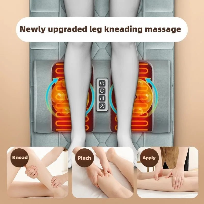 Electric Full Body Massage Mattress With Heating Hand Control Shoulder Neck Waist Airbag Back Kneading vibration Massage Cushion - FitHealthHavenFitHealthHavenFitHealthHaven14:193JD-409-leather-H;200009209:201898808JD-409-leather-HUS PlugElectric Full Body Massage Mattress With Heating Hand Control Shoulder Neck Waist Airbag Back Kneading vibration Massage Cushion