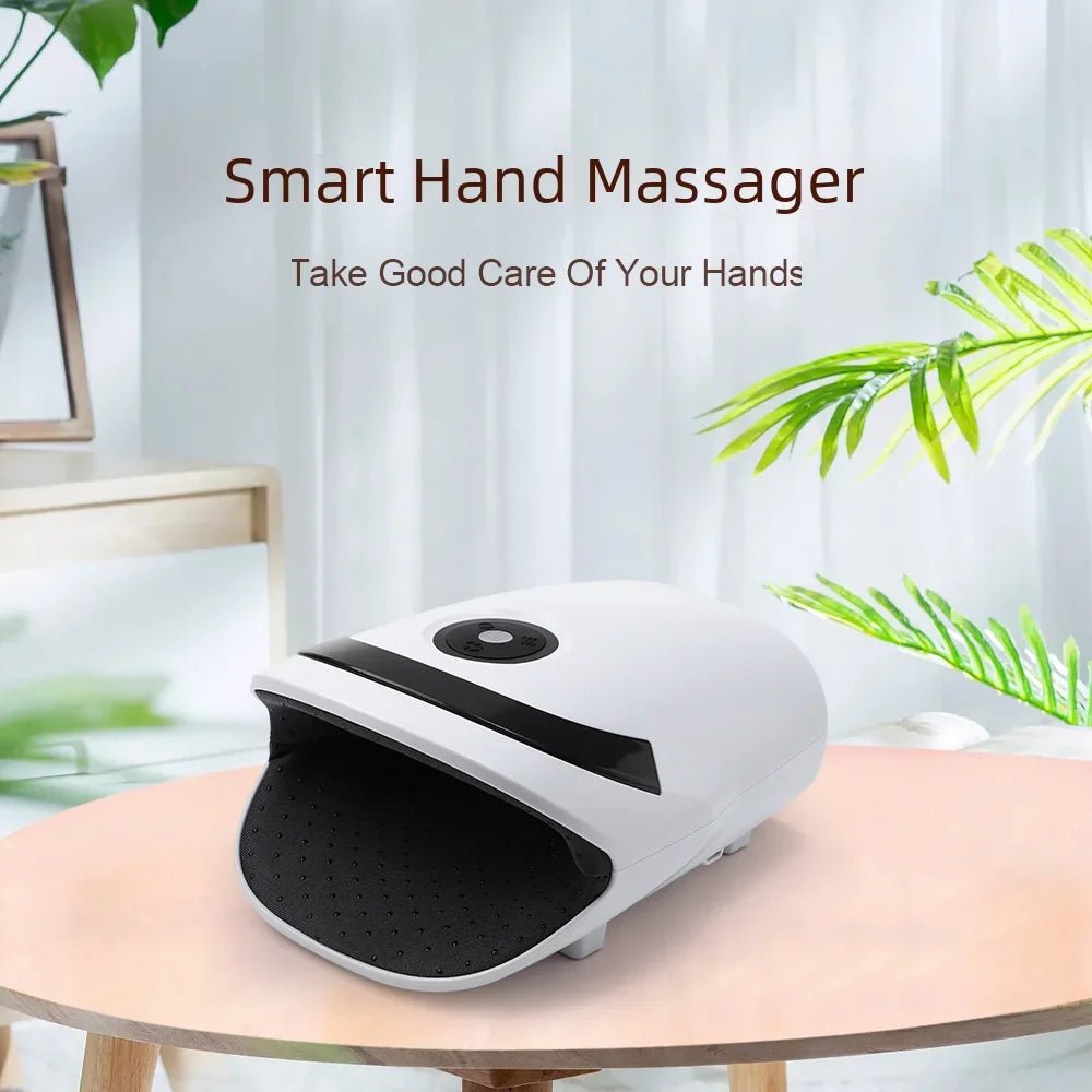 Electric Hand Massager Air Bag 3 Modes Hot Compress Kneading Hand Massage Machine Promote Finger Blood Circulation Relax Hands - FitHealthHavenFitHealthHavenFitHealthHaven14:200002130IvoryElectric Hand Massager Air Bag 3 Modes Hot Compress Kneading Hand Massage Machine Promote Finger Blood Circulation Relax Hands