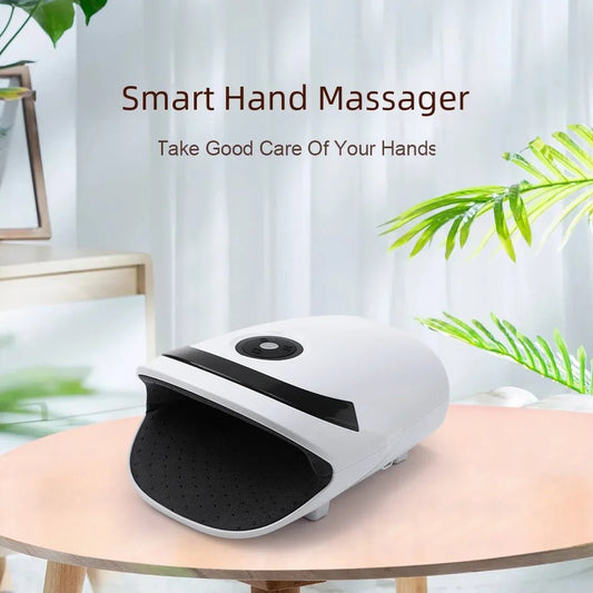 Electric Hand Massager Air Bag 3 Modes Hot Compress Kneading Hand Massage Machine Promote Finger Blood Circulation Relax Hands - FitHealthHavenFitHealthHavenFitHealthHaven14:200002130IvoryElectric Hand Massager Air Bag 3 Modes Hot Compress Kneading Hand Massage Machine Promote Finger Blood Circulation Relax Hands