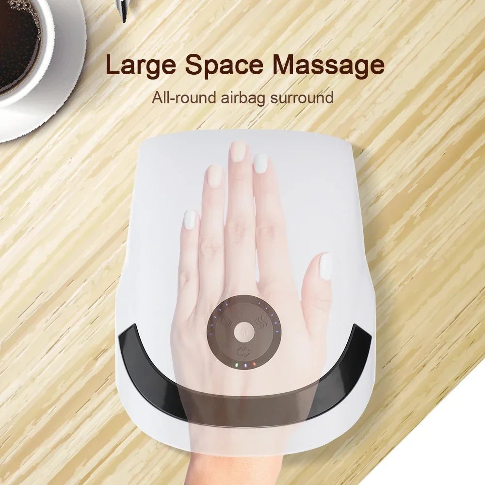Electric Hand Massager Air Bag 3 Modes Hot Compress Kneading Hand Massage Machine Promote Finger Blood Circulation Relax Hands - FitHealthHavenFitHealthHavenFitHealthHaven14:200002130IvoryElectric Hand Massager Air Bag 3 Modes Hot Compress Kneading Hand Massage Machine Promote Finger Blood Circulation Relax Hands