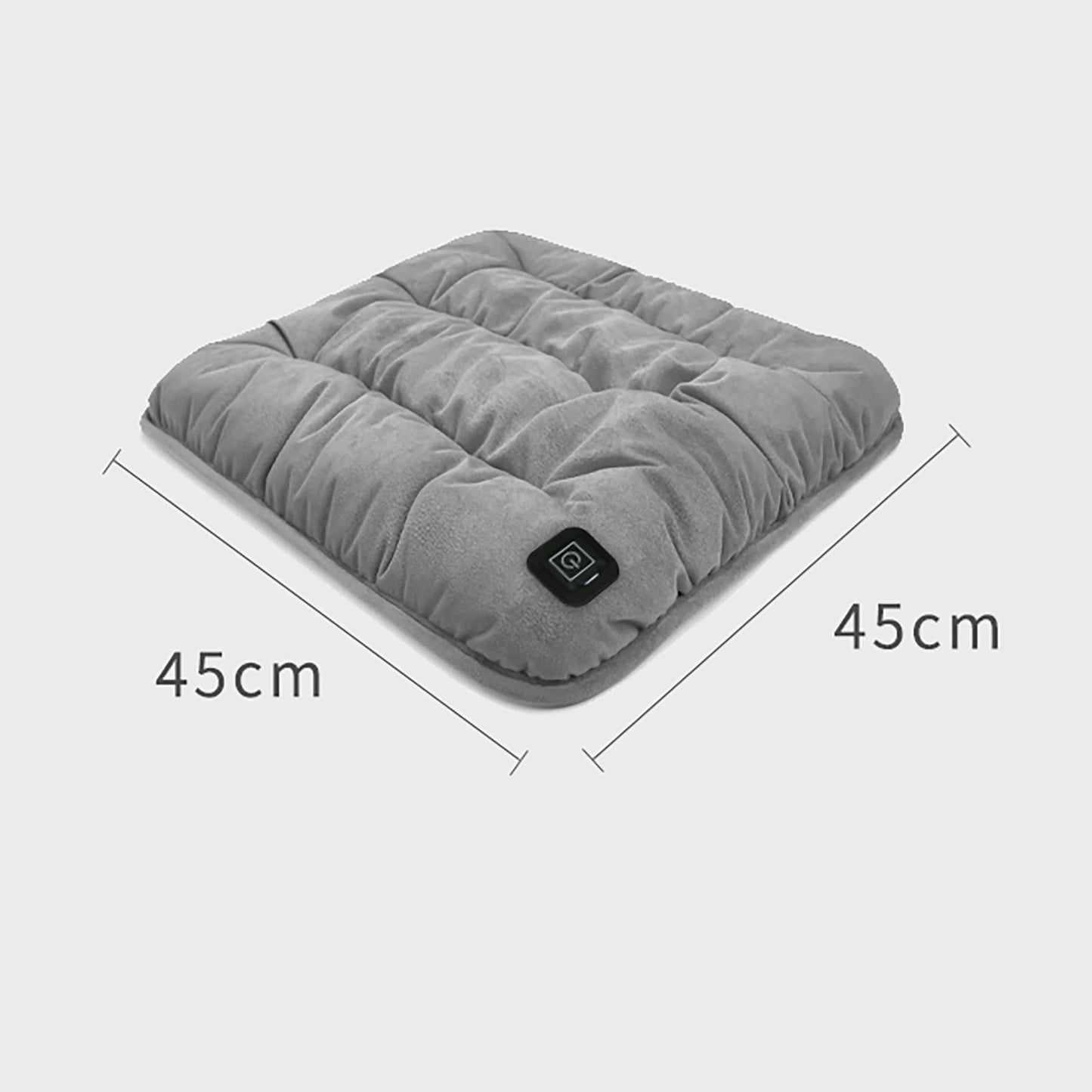 Electric Heating Cushion 45cm Chair Car Pet Body Office Winter Heated Pad Warmer Electric Blanket Cat Dog Adjustable Temperature - FitHealthHavenFitHealthHavenFitHealthHaven14:193blackElectric Heating Cushion 45cm Chair Car Pet Body Office Winter Heated Pad Warmer Electric Blanket Cat Dog Adjustable Temperature